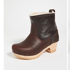 No. 6 Store Pull On Shearling Clog, Size 41